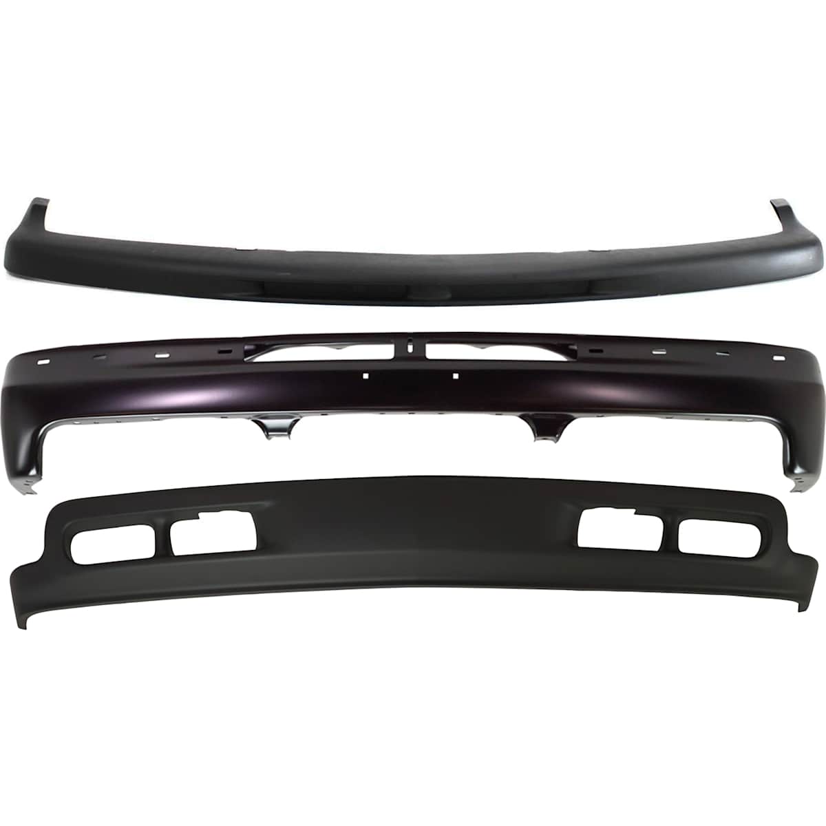 Replacement 2000 Chevrolet Silverado 1500 Base Bumper Front