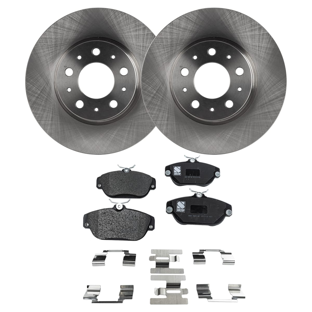 SureStop® ProLine Series Brake Disc and Pad Kit, 2Wheel Set KIT1