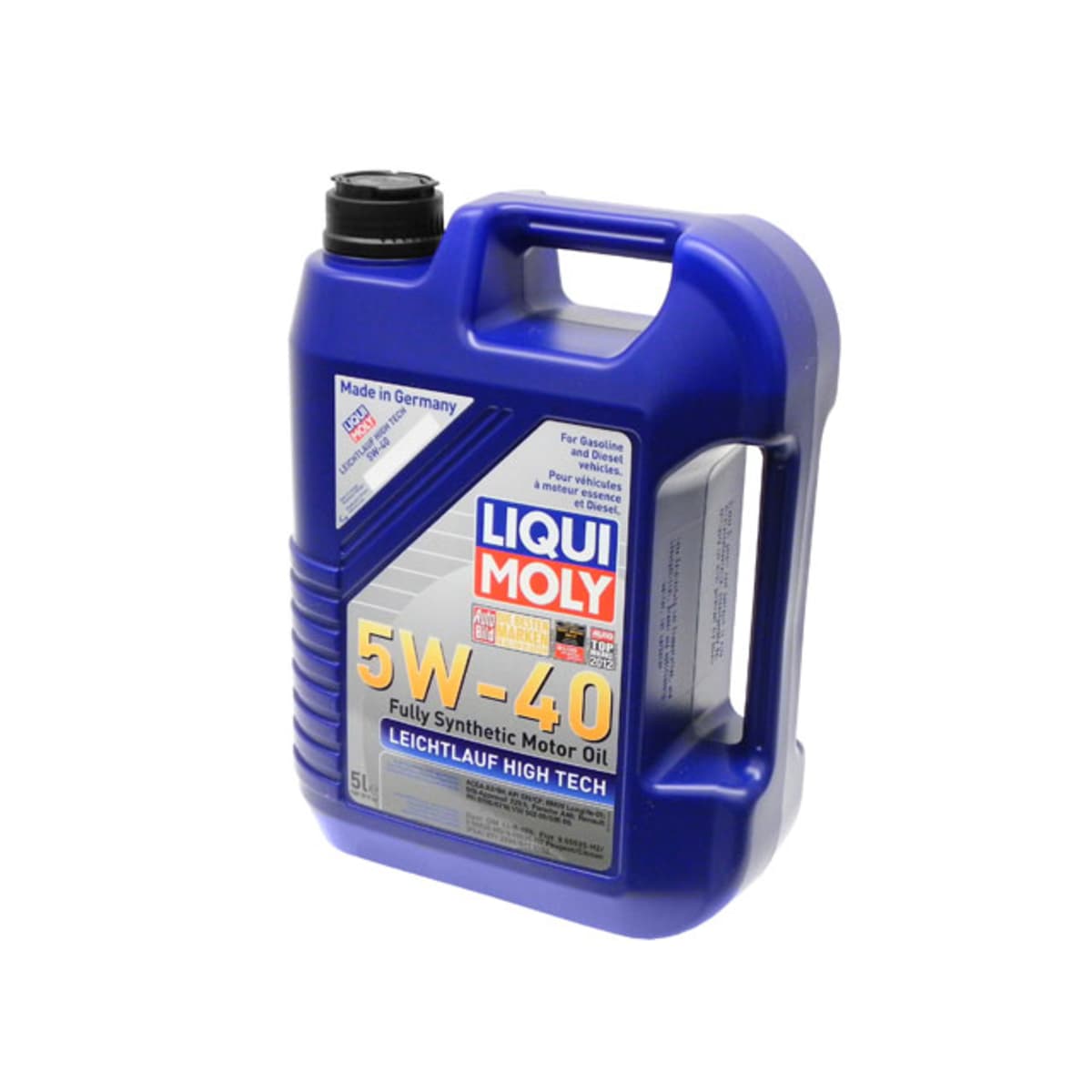 2017 BMW 330i Engine Oil Liqui Moly Leichtlauf High Tech 5W40