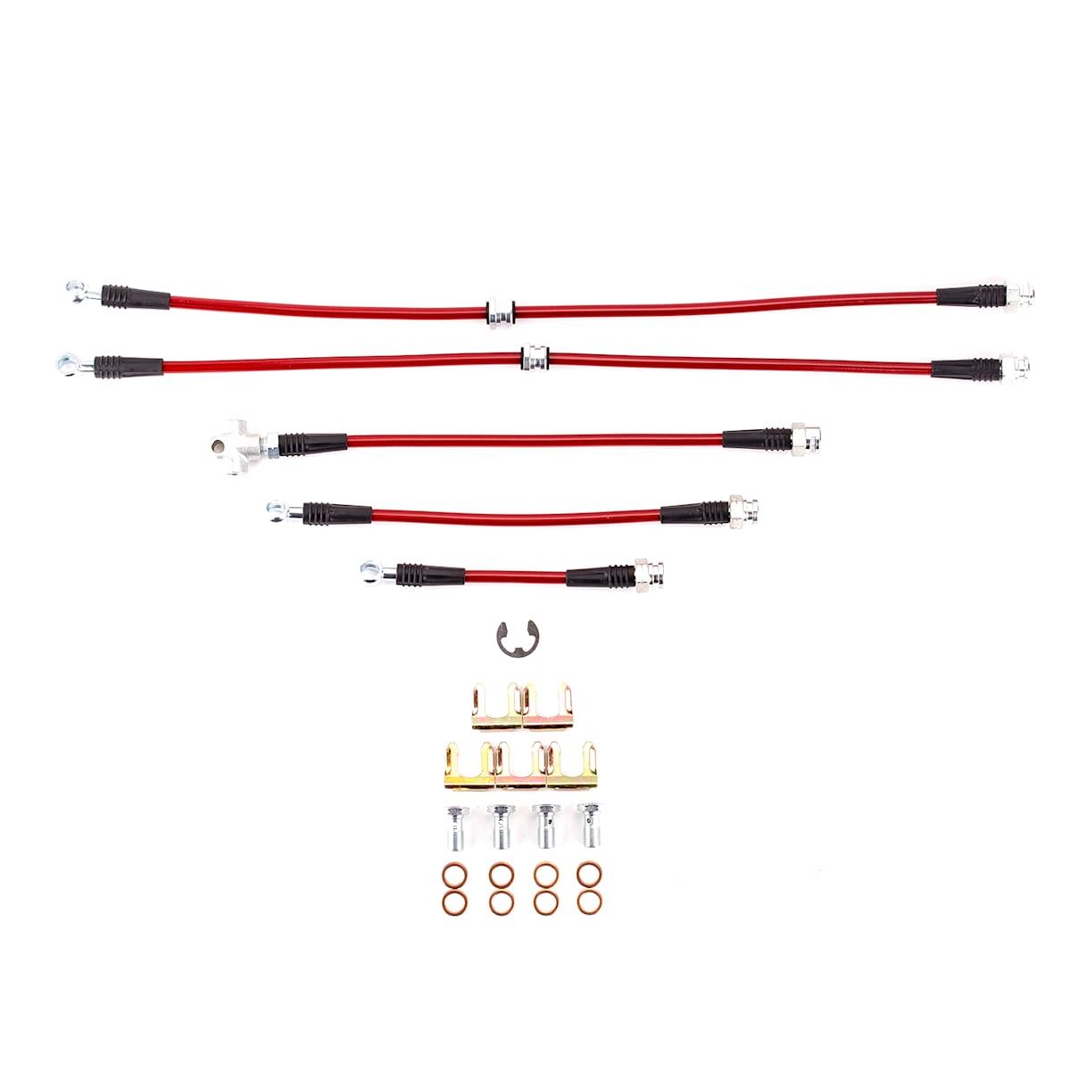 Kit Stainless Steel Brake Lines