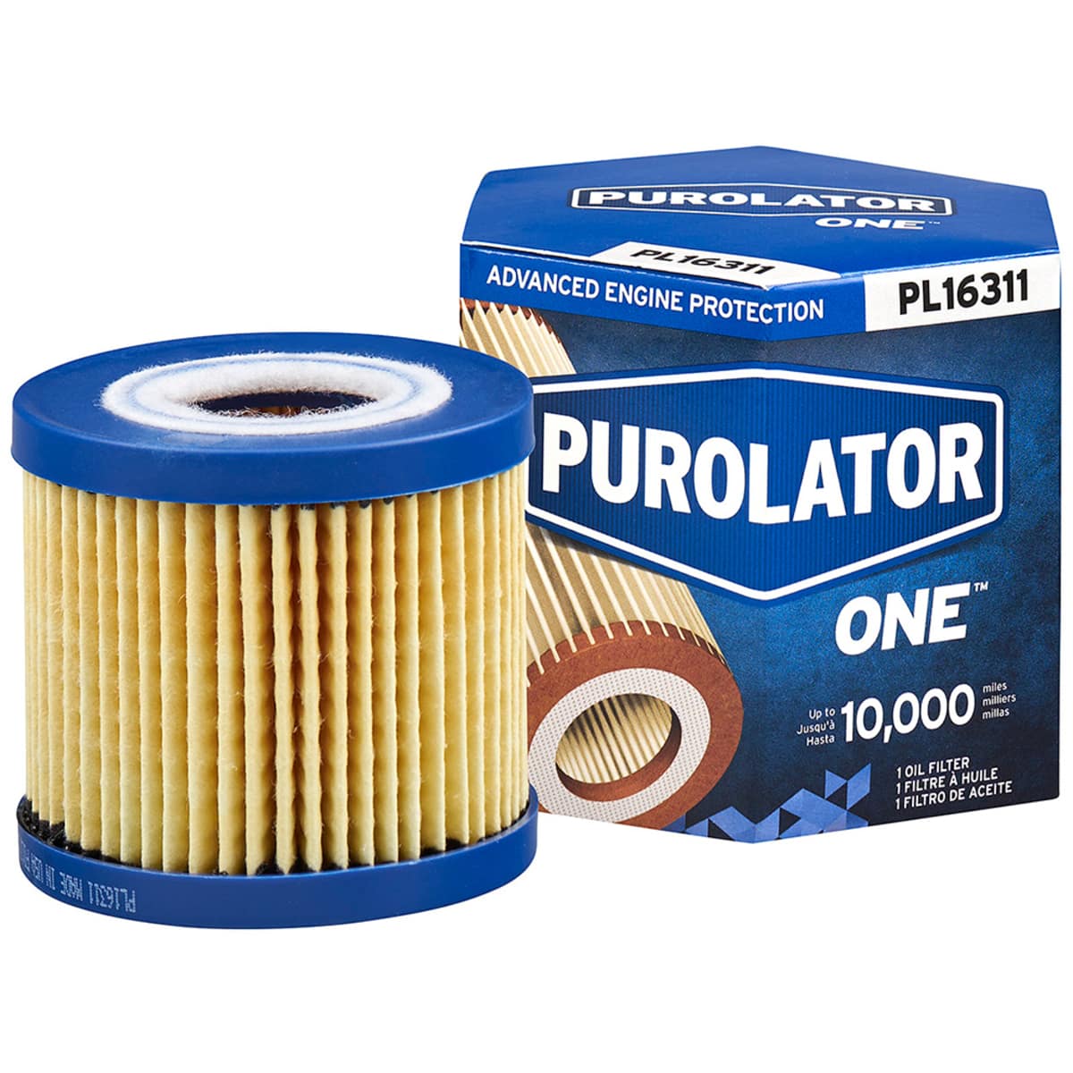 Purolator® PL16311 Oil Filter Cartridge, Direct Fit, Sold individually