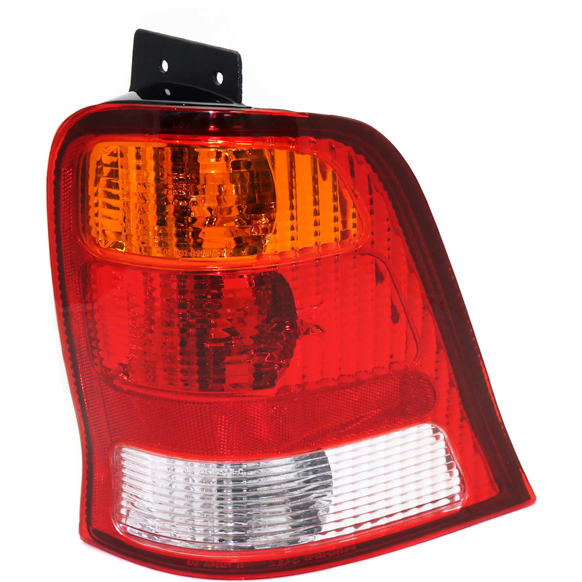 ReplaceXL REPF730309 Passenger Side Tail Light, With bulb(s) - Amber, Clear & Red Lens