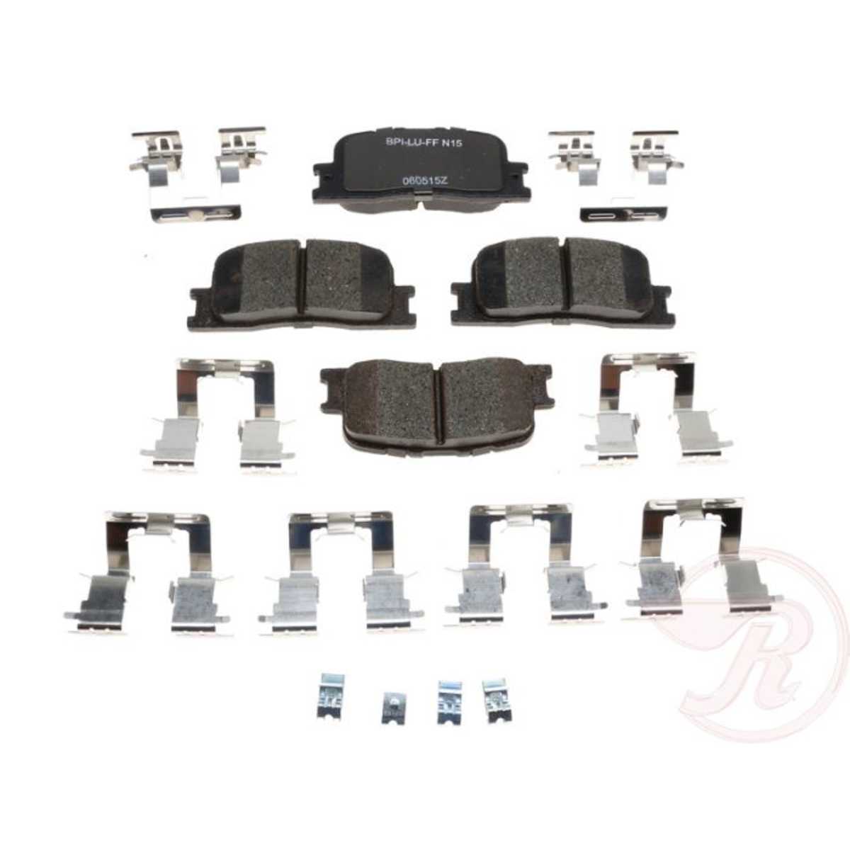 Raybestos® MGD885CH R-Line Series Rear 2-Wheel Set Brake Pads