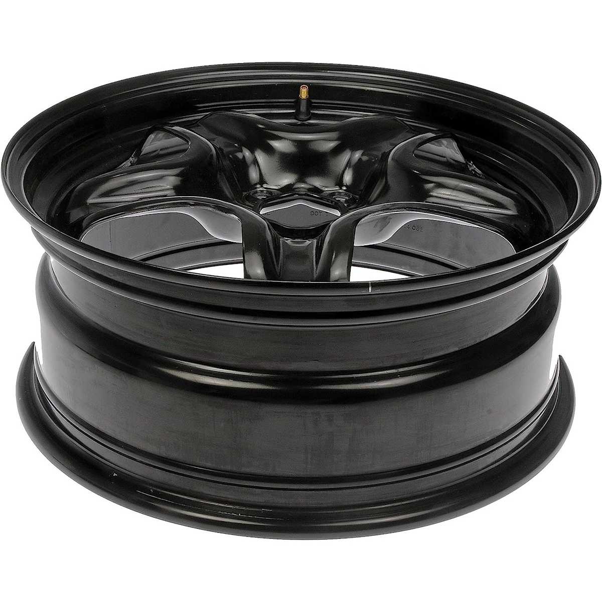 Dorman® 939-101 Black Finish Wheel - 17 in. X 7 in.