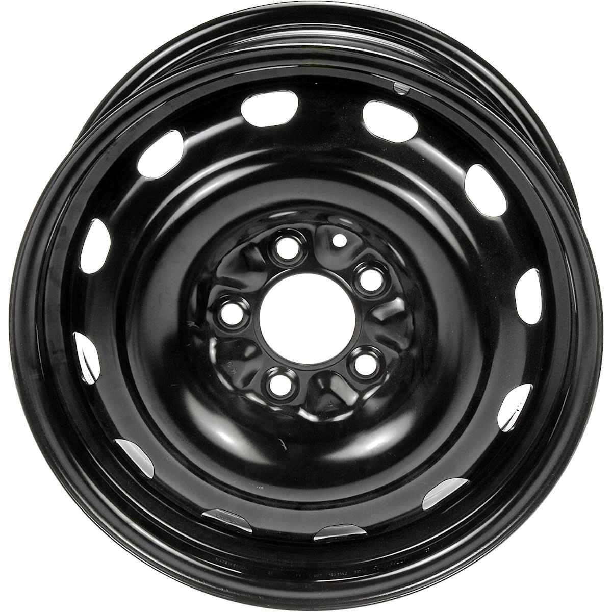 Dorman® 939-107 Black Finish Wheel - 16 in. X 6.5 in.