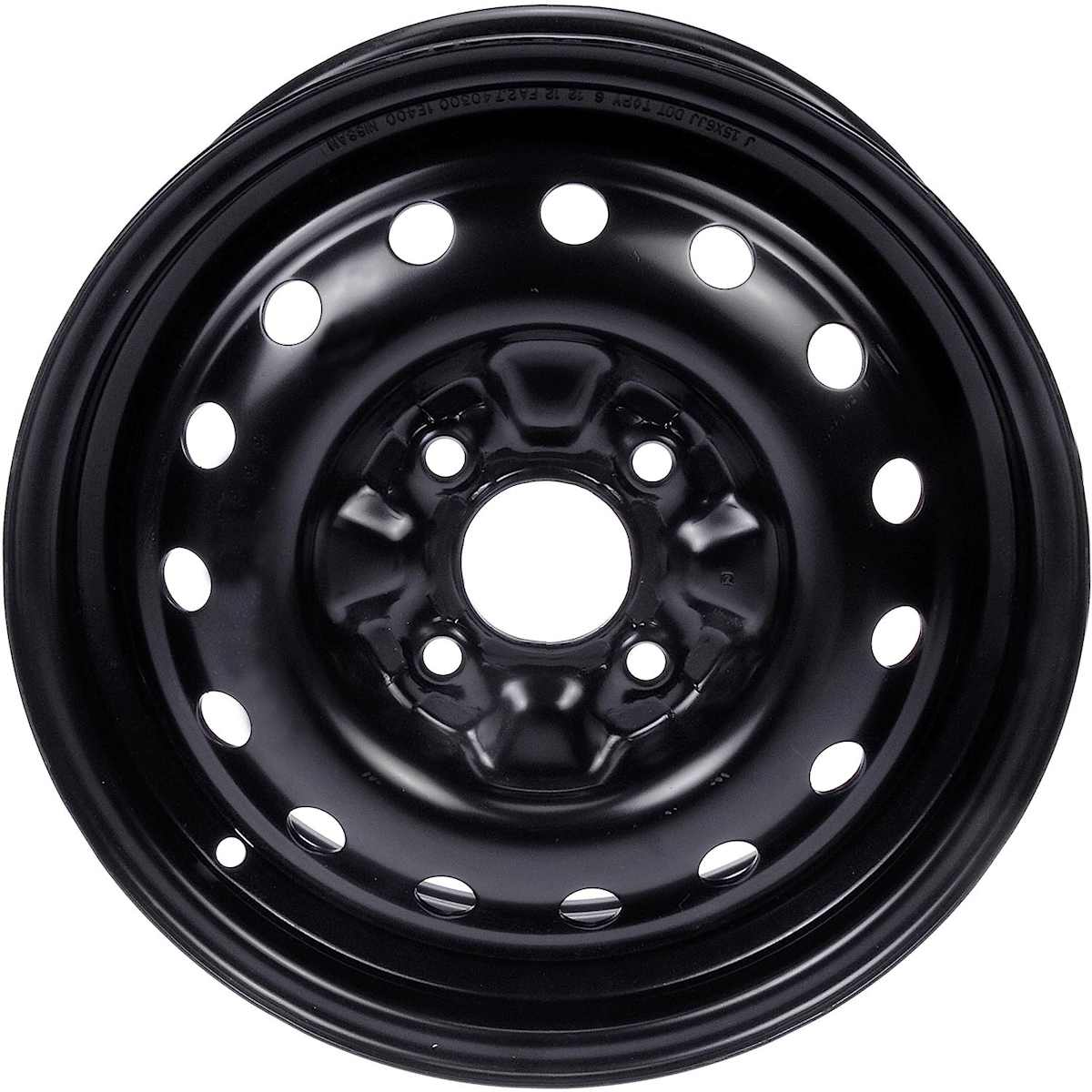 Dorman® 939-111 Black Finish Wheel - 15 in. X 6 in.