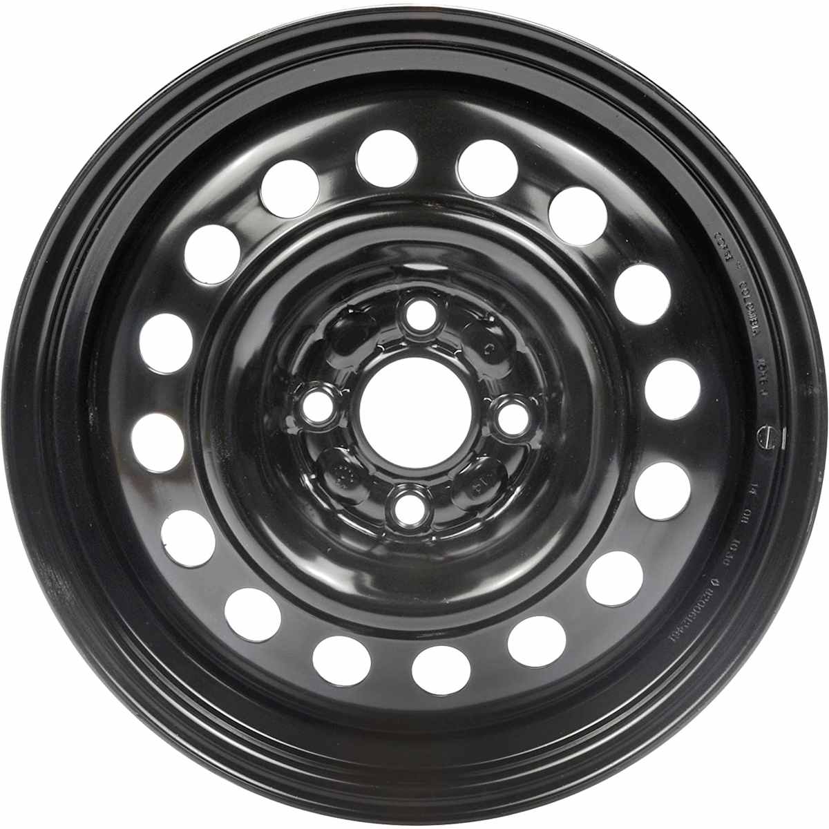 Dorman® 939-146 Black Finish Wheel - 15 in. X 6 in.
