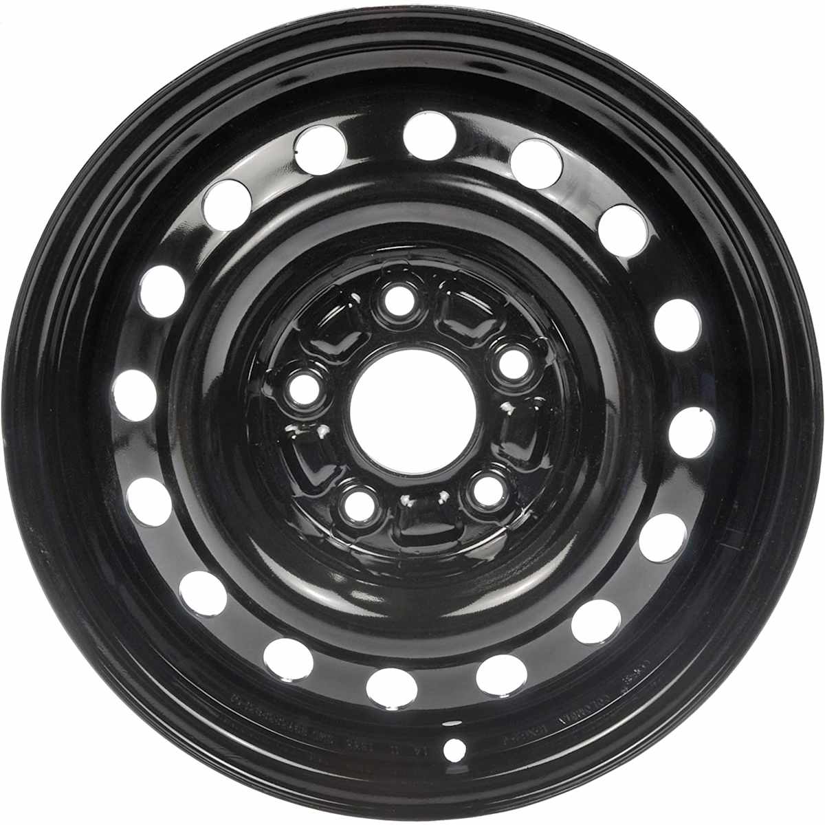 Dorman® 939-147 Black Finish Wheel - 15 in. X 6.5 in.