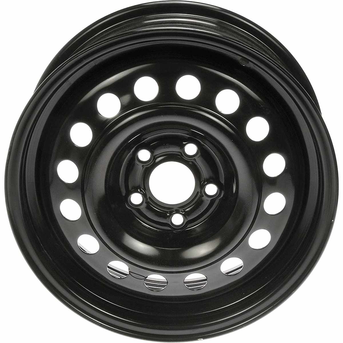 Dorman® 939-176 Black Finish Wheel - 15 in. X 6 in.
