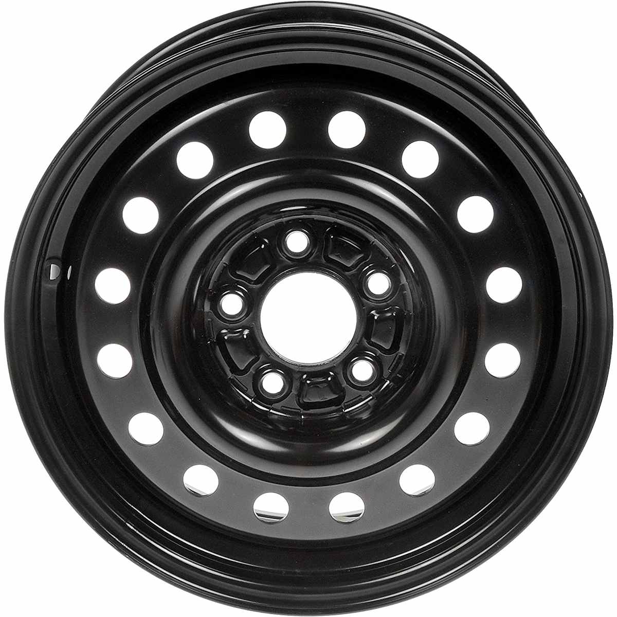 Dorman® 939-184 Black Finish Wheel - 16 in. X 6.5 in.