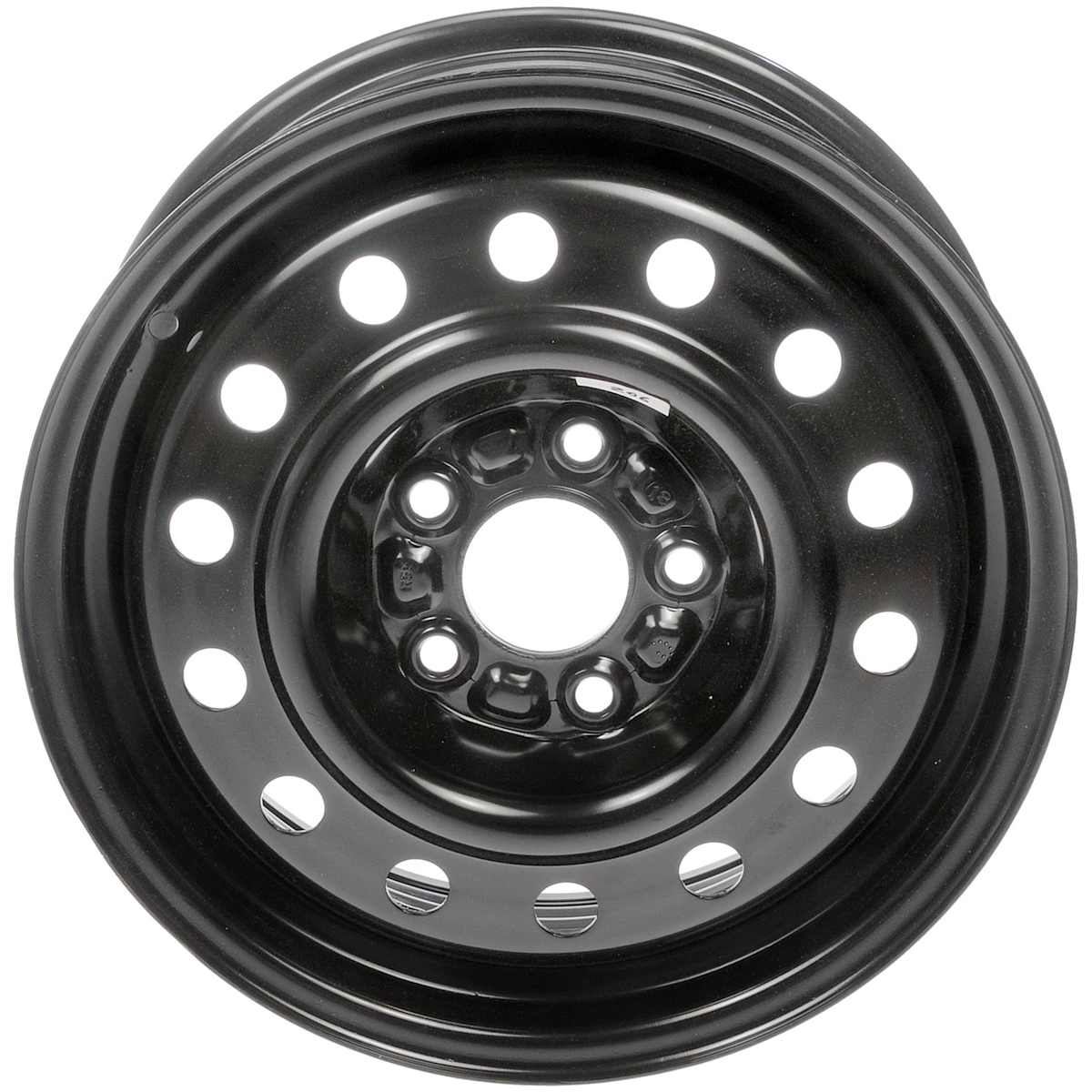 Dorman® 939-206 Black Wheel - 16.3 in. X 6.8 in.