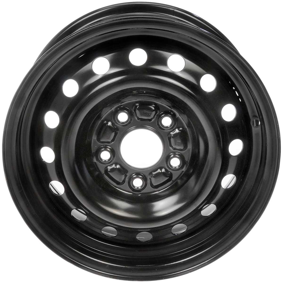 Dorman® 939-215 Black Wheel - 16 in. X 7.6 in.