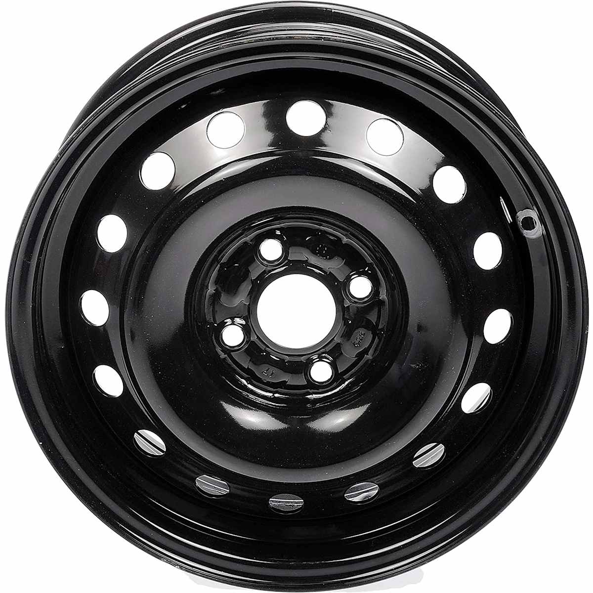 Dorman® 939-246 Black Finish Wheel - 15 in. X 6 in.