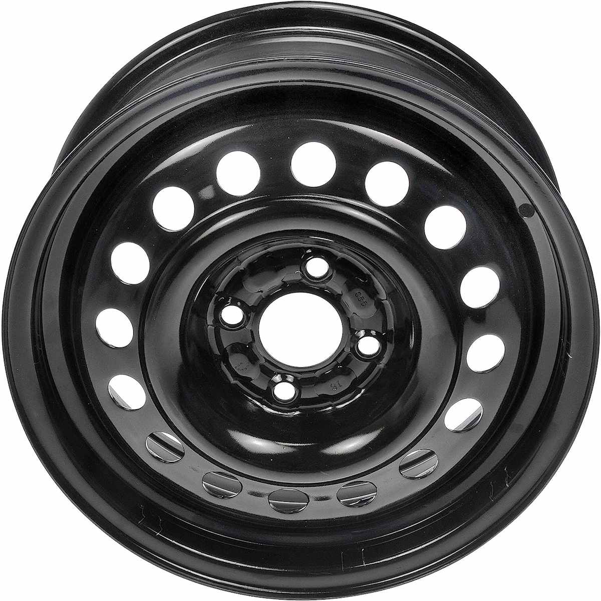 Dorman® 939-248 Black Finish Wheel - 15 in. X 5.5 in.