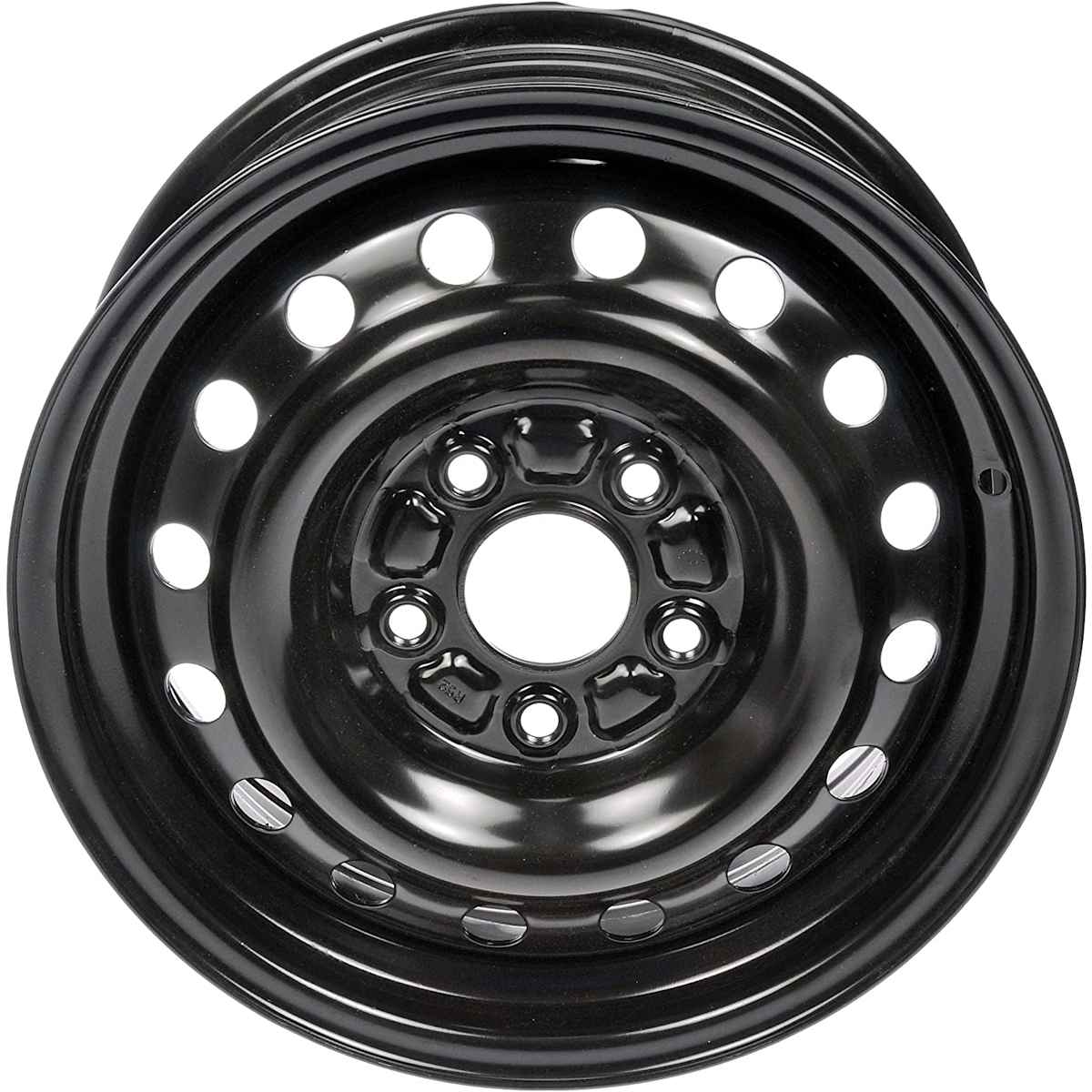 Dorman® 939-265 Black Finish Wheel - 15 in. X 6 in.