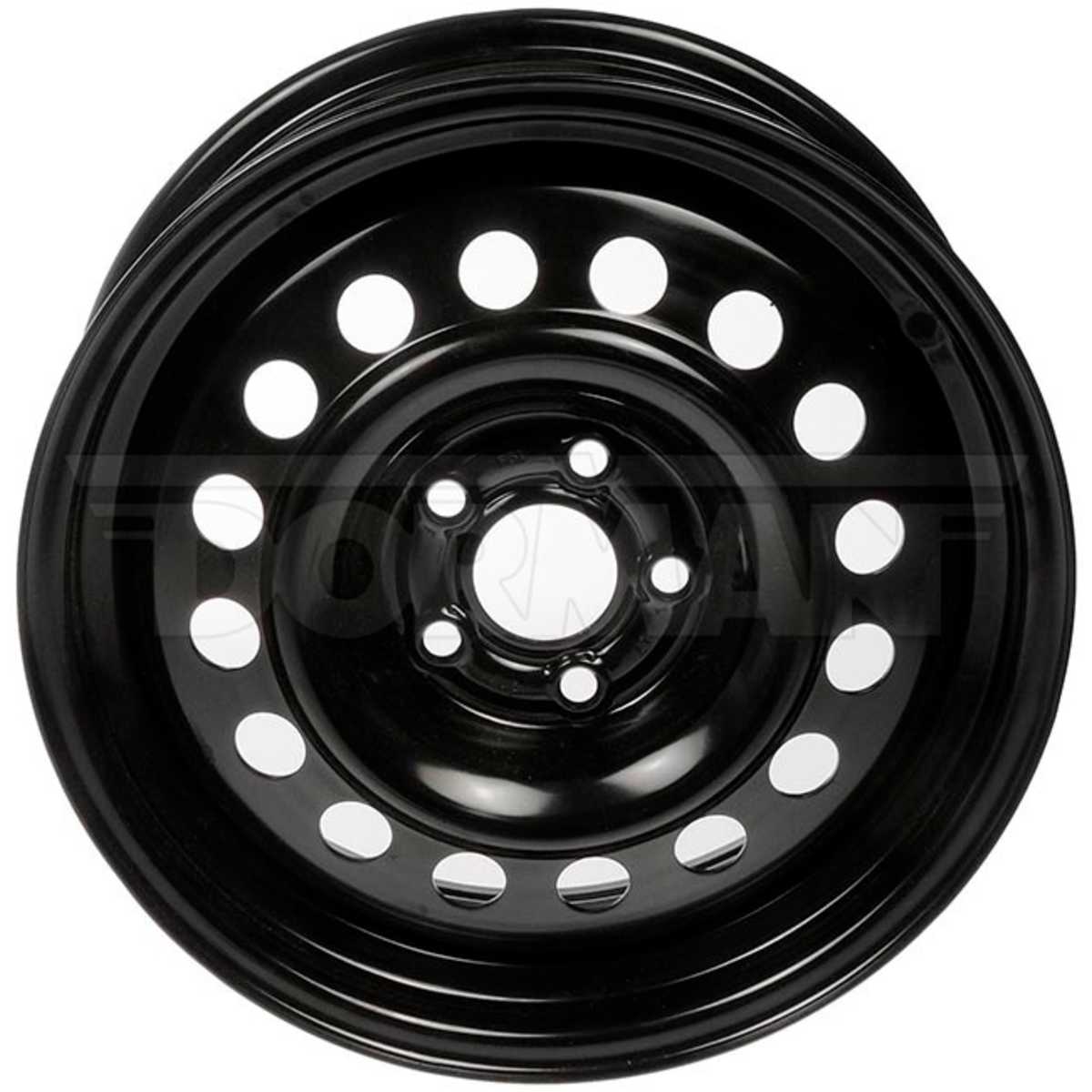 Dorman® 939-308 Black Finish Wheel - 16 in. X 7.5 in.