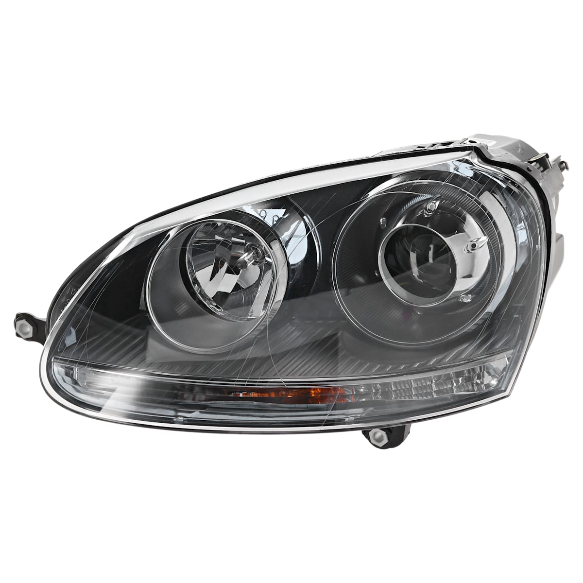 Replacement Driver Side Headlight, Without bulb(s), HID/Xenon, Clear Lens