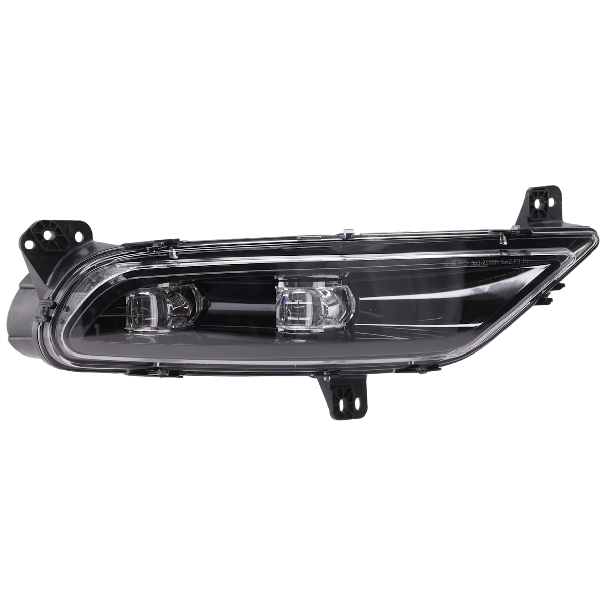 Replacement Front, Passenger Side Fog Light, With bulb(s), LED