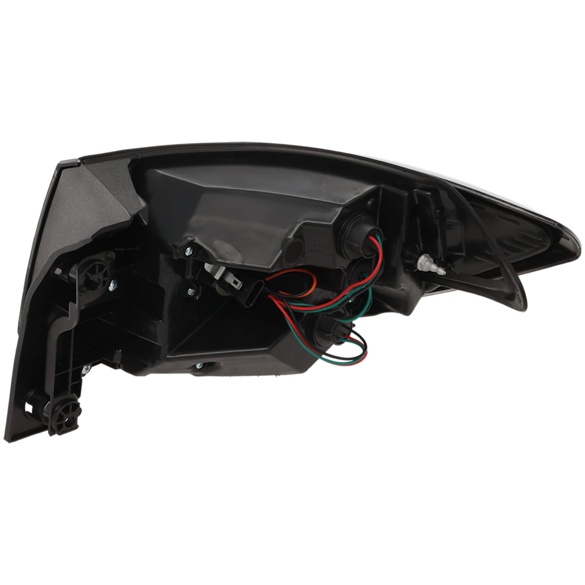 Replacement Driver Side, Outer Tail Light, With bulb(s), Halogen, Clear