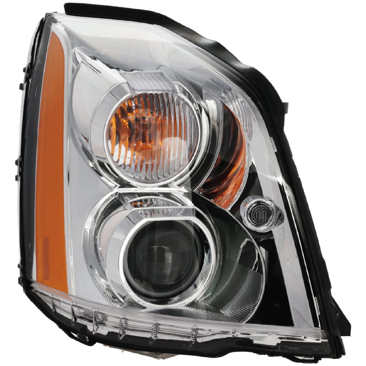 Replacement Passenger Side Headlight, With bulb(s), HID/Xenon, Clear Lens