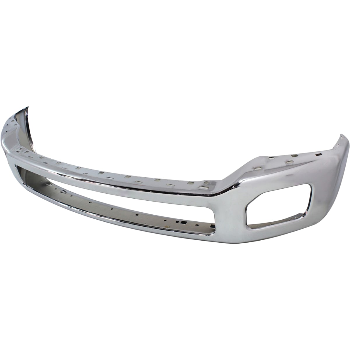 Replacement Front Bumper, Chrome, Without Mounting Brackets