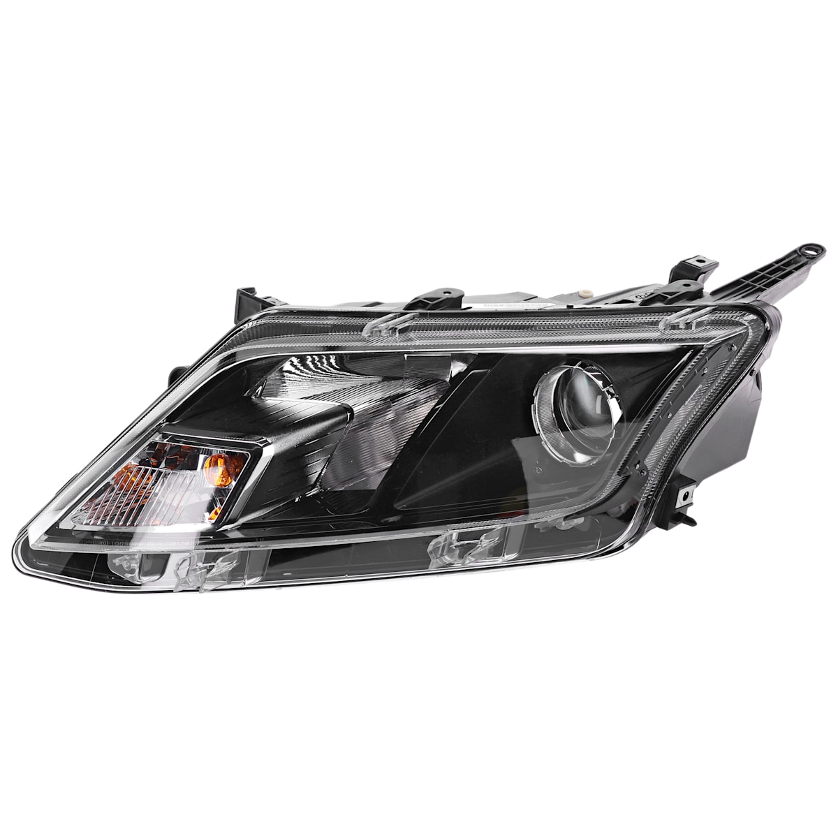 Clear Lens; Black Interior Halogen  Headlights