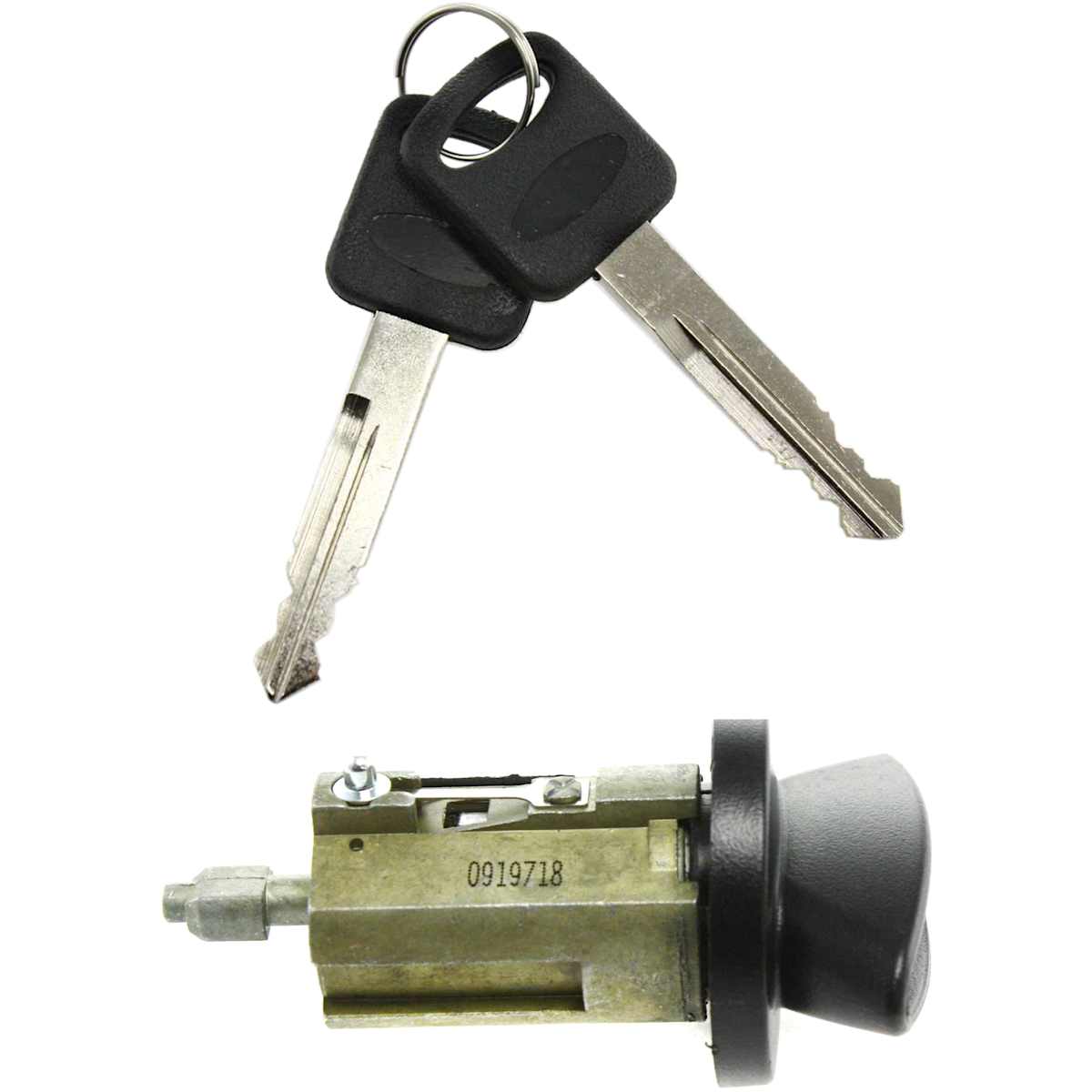 2001 Ford Mustang Ignition Lock Cylinder Black, For Models without