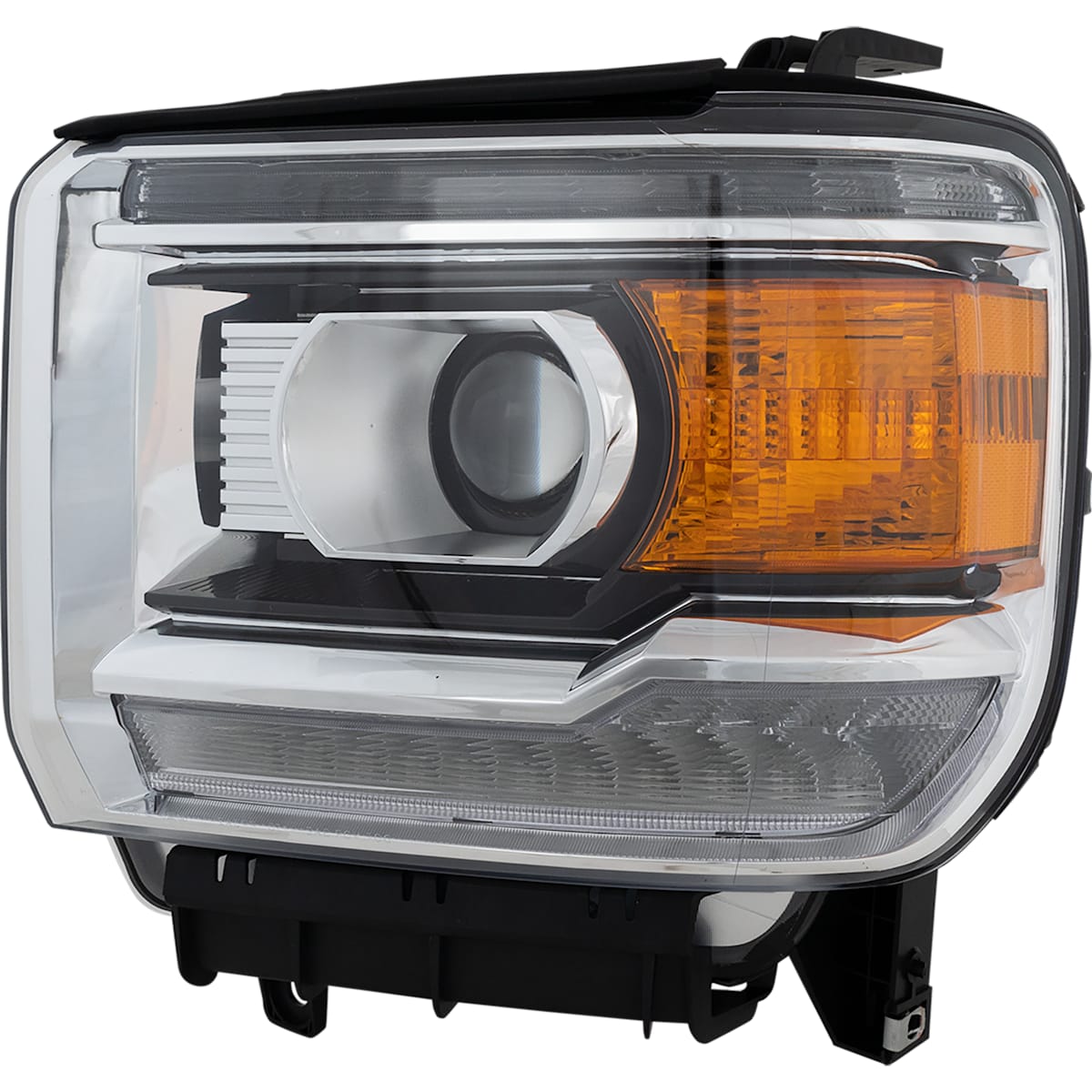 Replacement Driver Side Headlight, With bulb(s), Halogen, Clear Lens