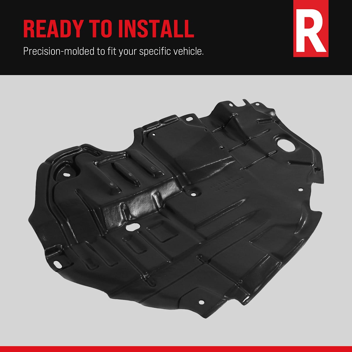 2009 Honda Civic Engine Splash Shield Front, Engine Under Cover