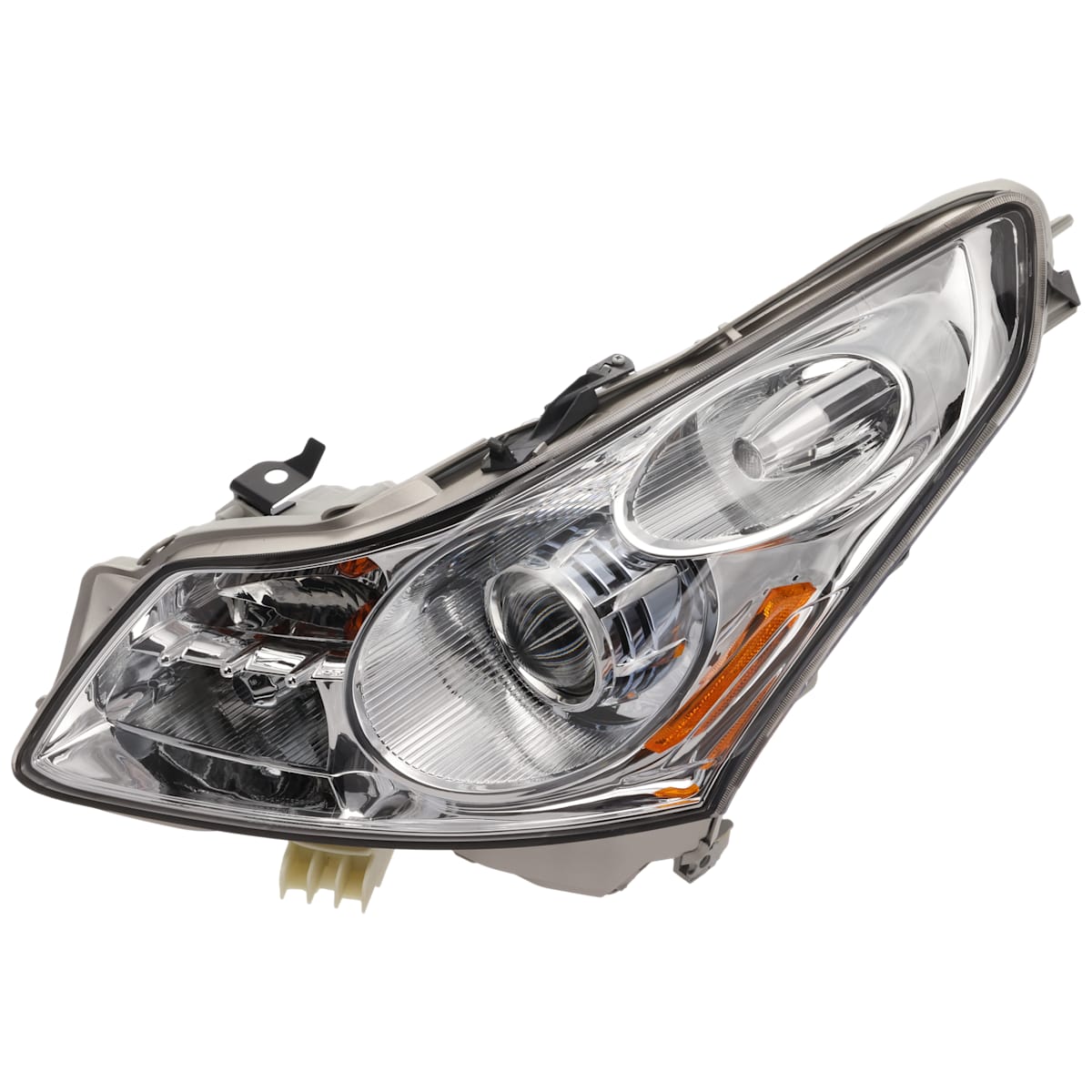 Replacement Driver Side Headlight, With bulb(s), HID/Xenon, Sedan, Without Adaptive Frontlighting System