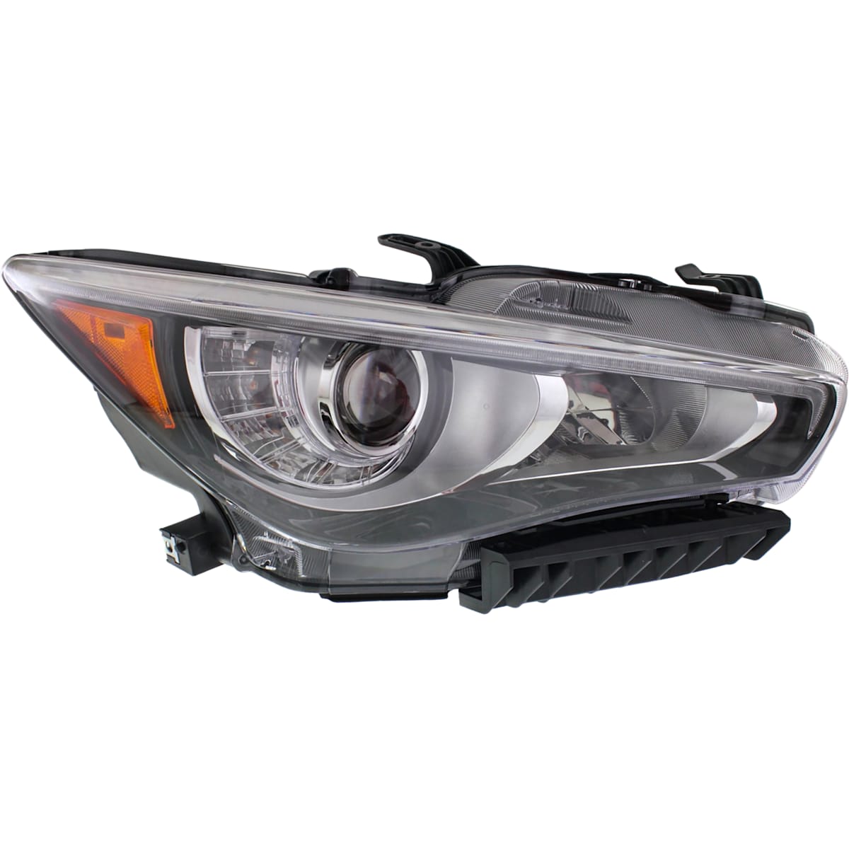 Replacement Passenger Side LED Headlight, With bulb(s), Without Adaptive Frontlighting System, CAPA Certified