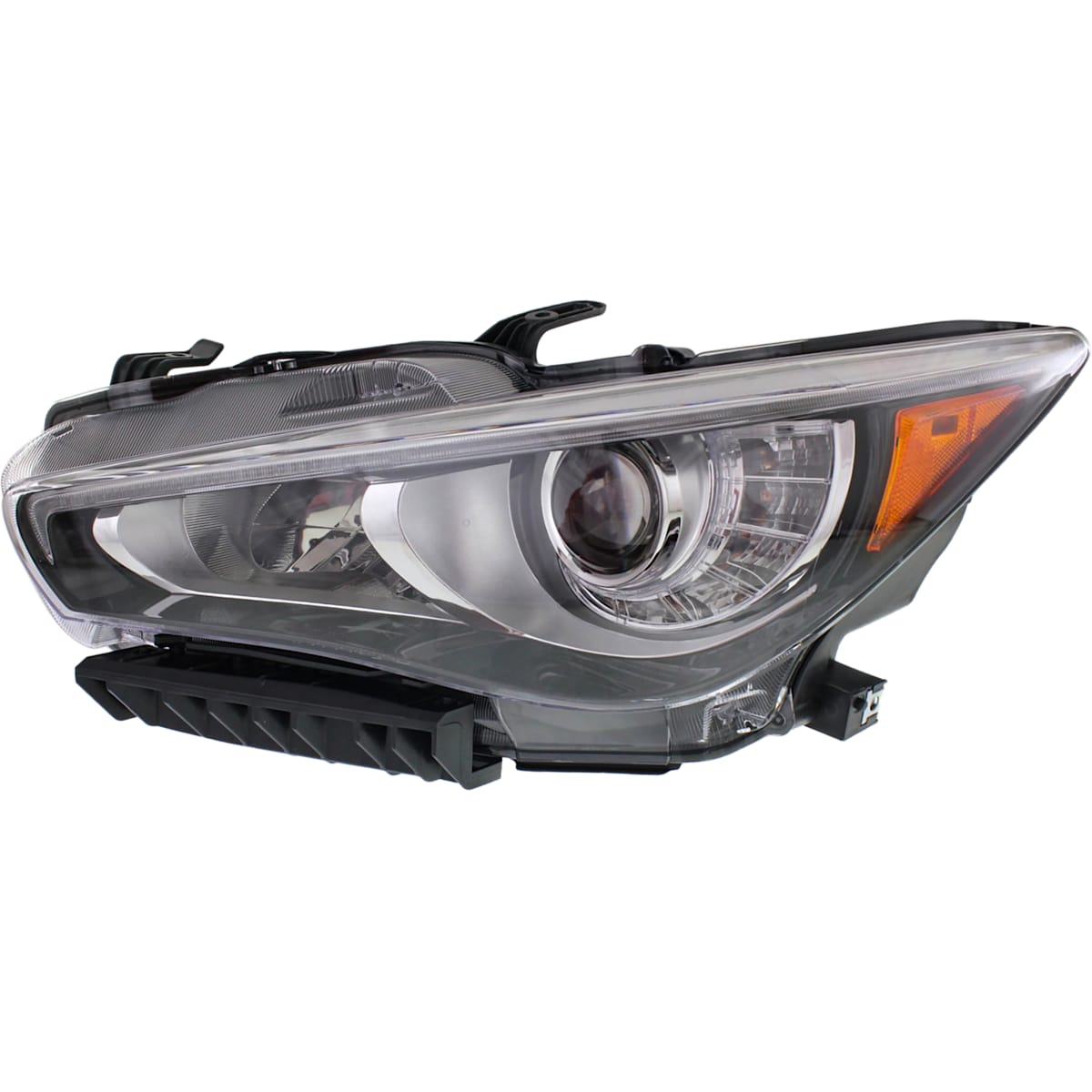 Replacement Driver Side LED Headlight, With bulb(s), Without Adaptive Frontlighting System, CAPA Certified