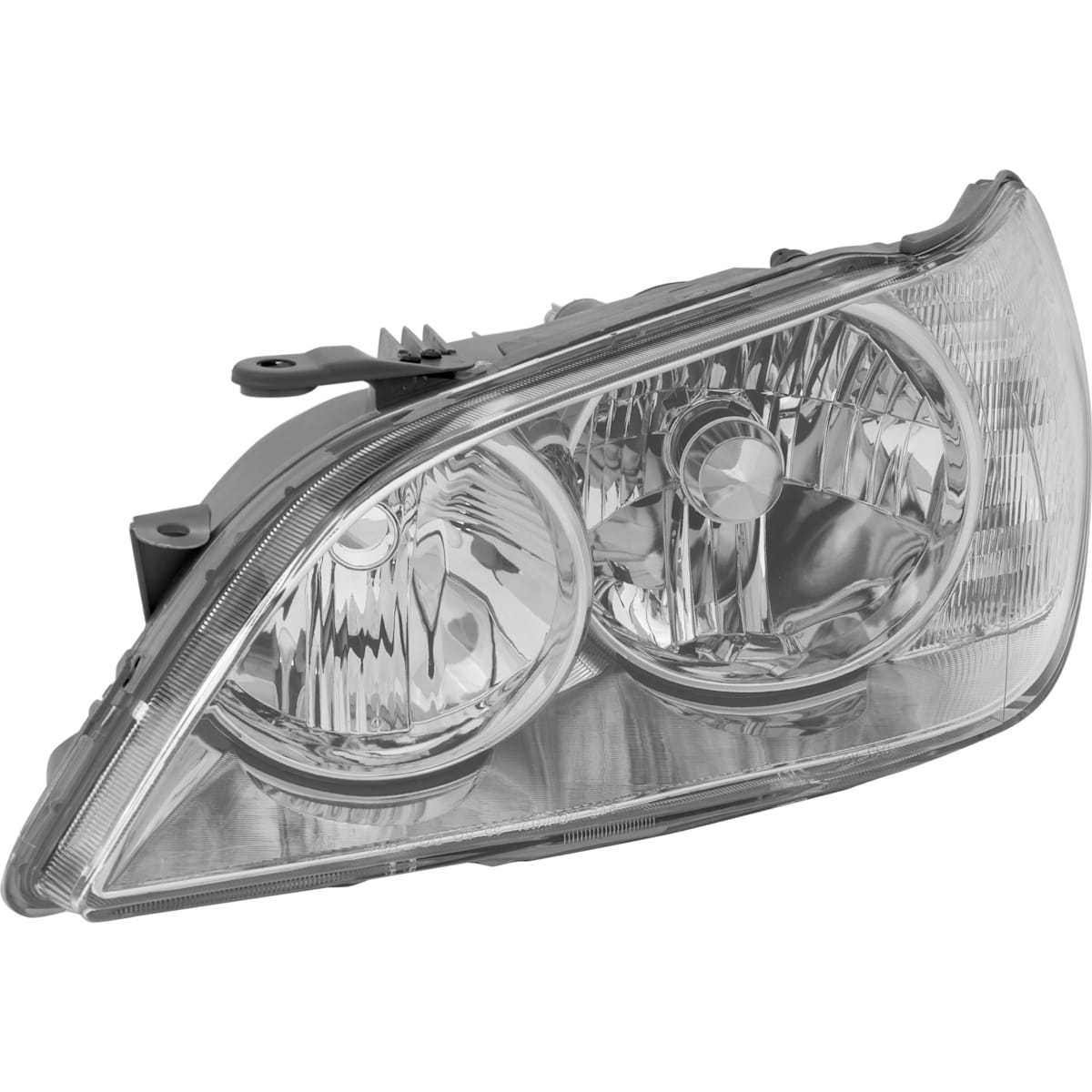 Replacement Driver Side Headlight, Without bulb(s), HID/Xenon, Clear Lens