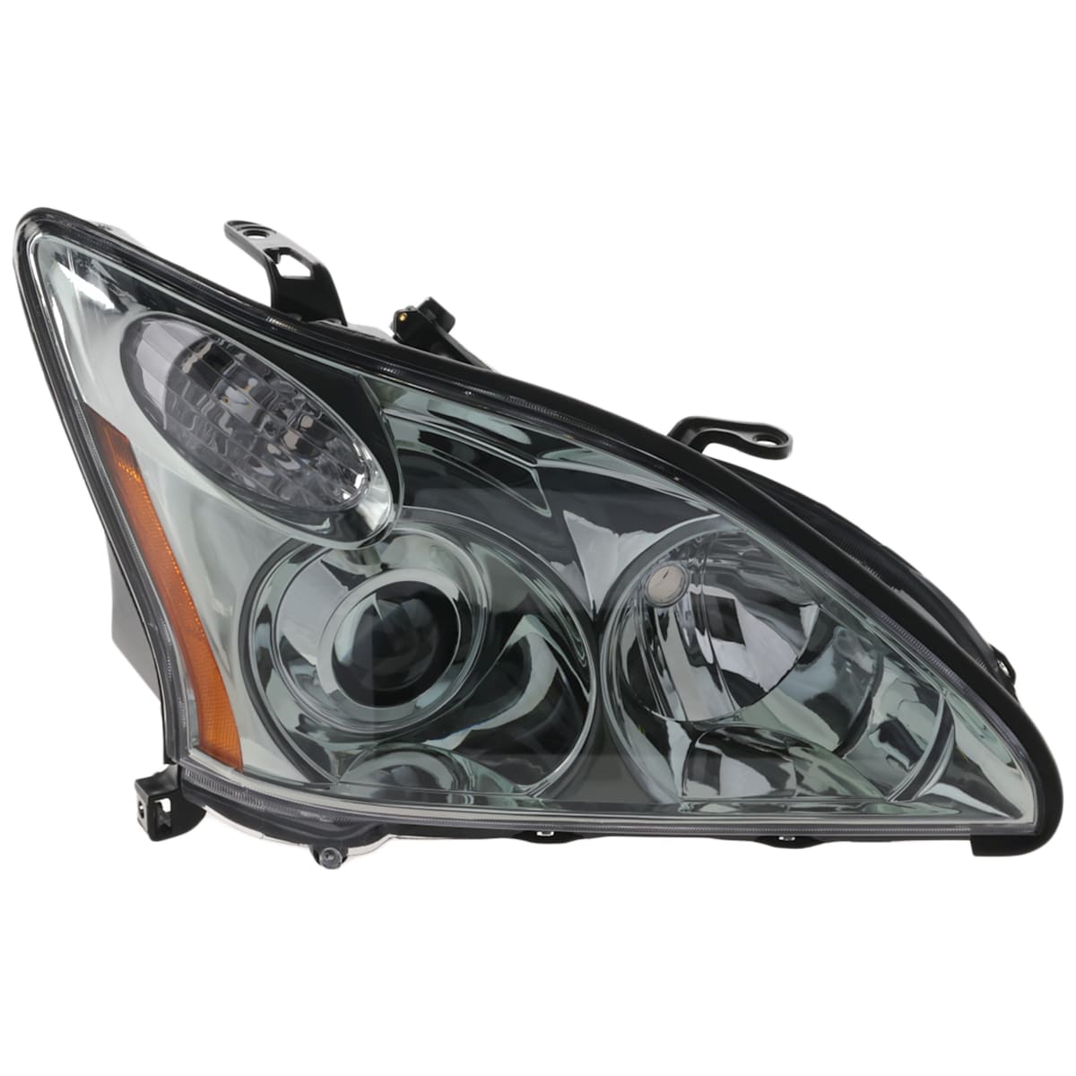 Replacement Passenger Side Headlight, Without bulb(s), HID/Xenon, Clear Lens
