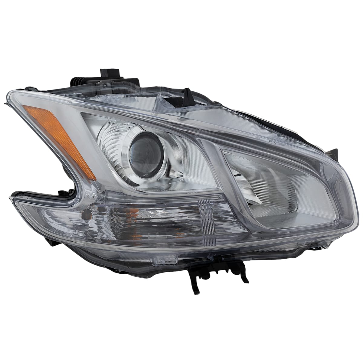 Replacement Passenger Side Headlight, With bulb(s), HID/Xenon, Clear Lens