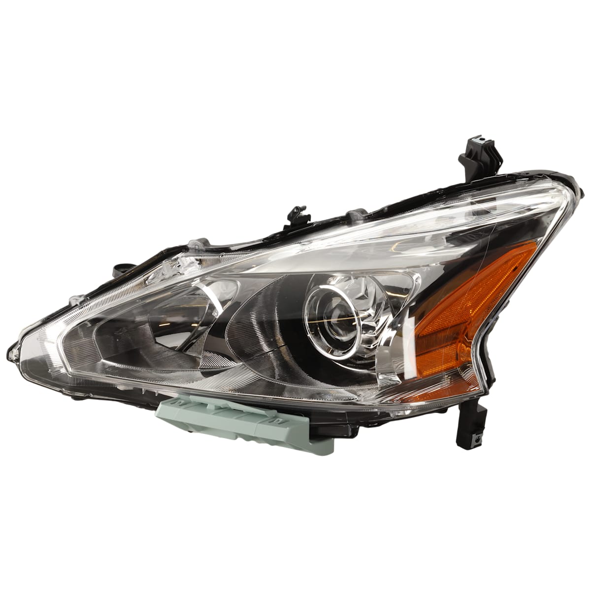 Replacement Driver Side Halogen Headlight Assembly, Sedan