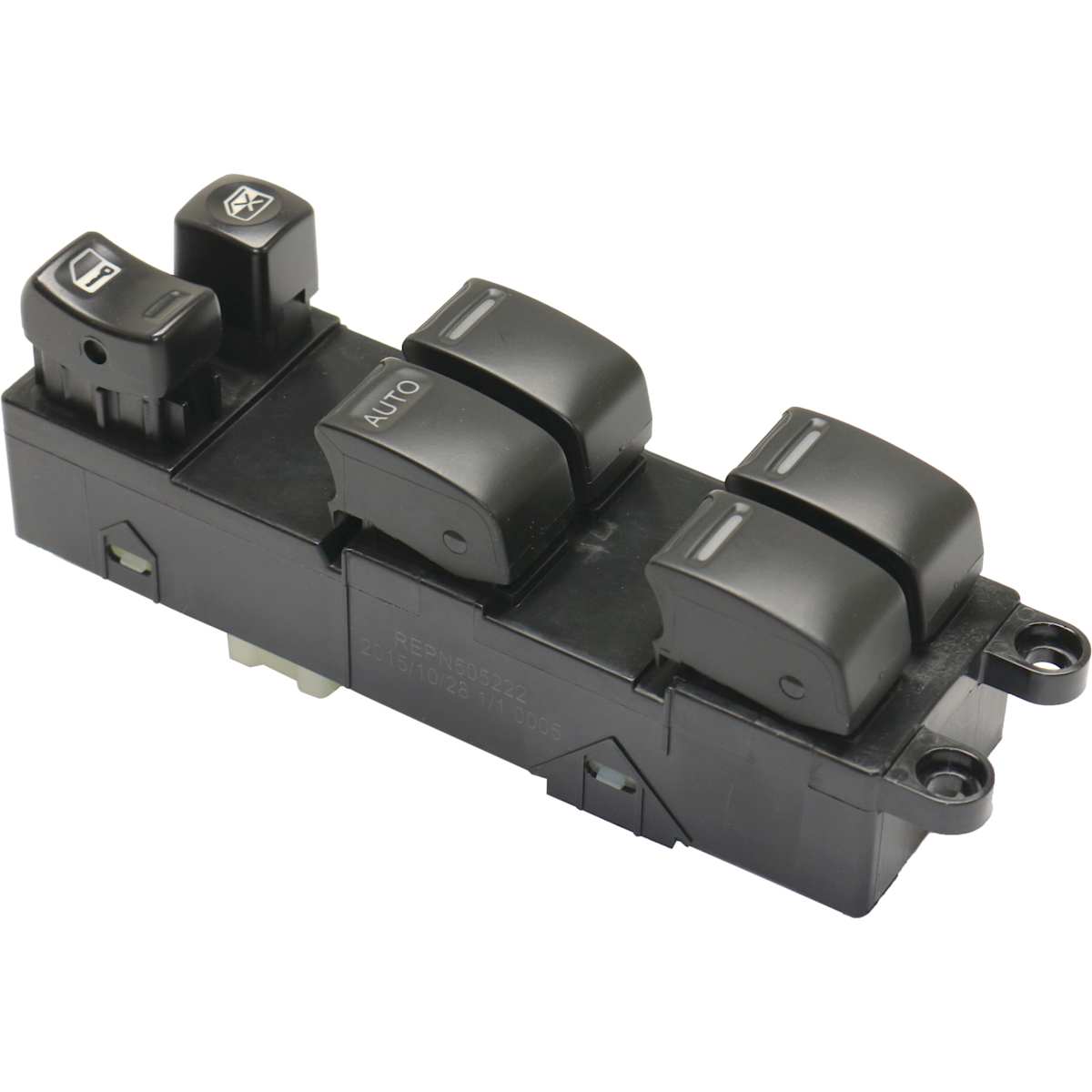 Replacement 2001 Nissan Maxima SE Window Switch Front, Driver Side, Black, 6Button REPN505222