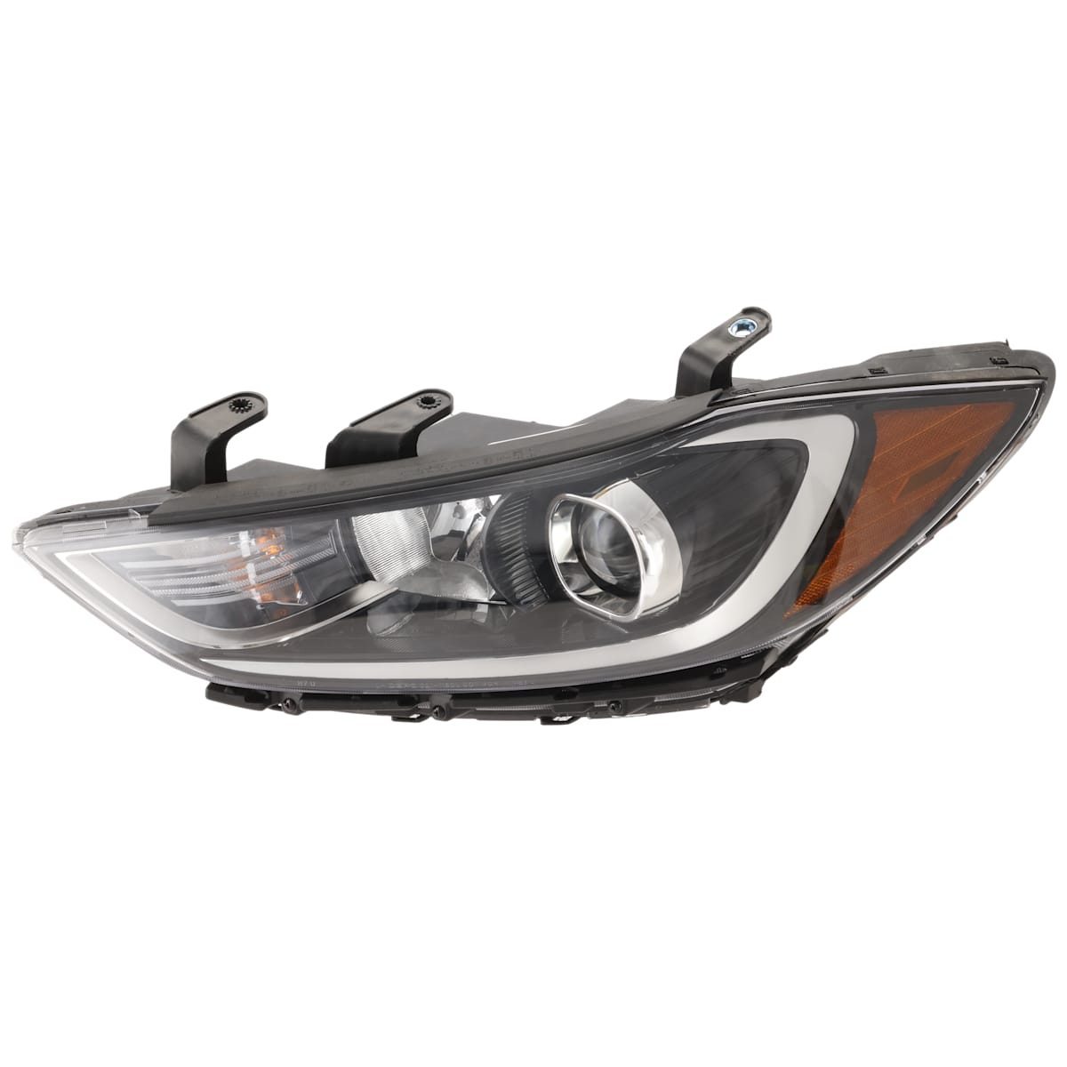 Clear & Amber Lens Halogen Headlights
