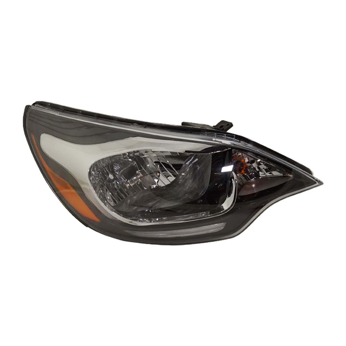 Replacement Passenger Side Headlight, With bulb(s), LED, Clear Lens