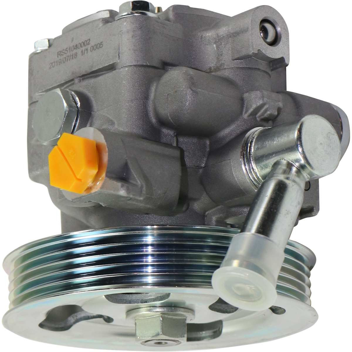Replacement Power Steering Pump, With Pulley, Naturally Aspirated