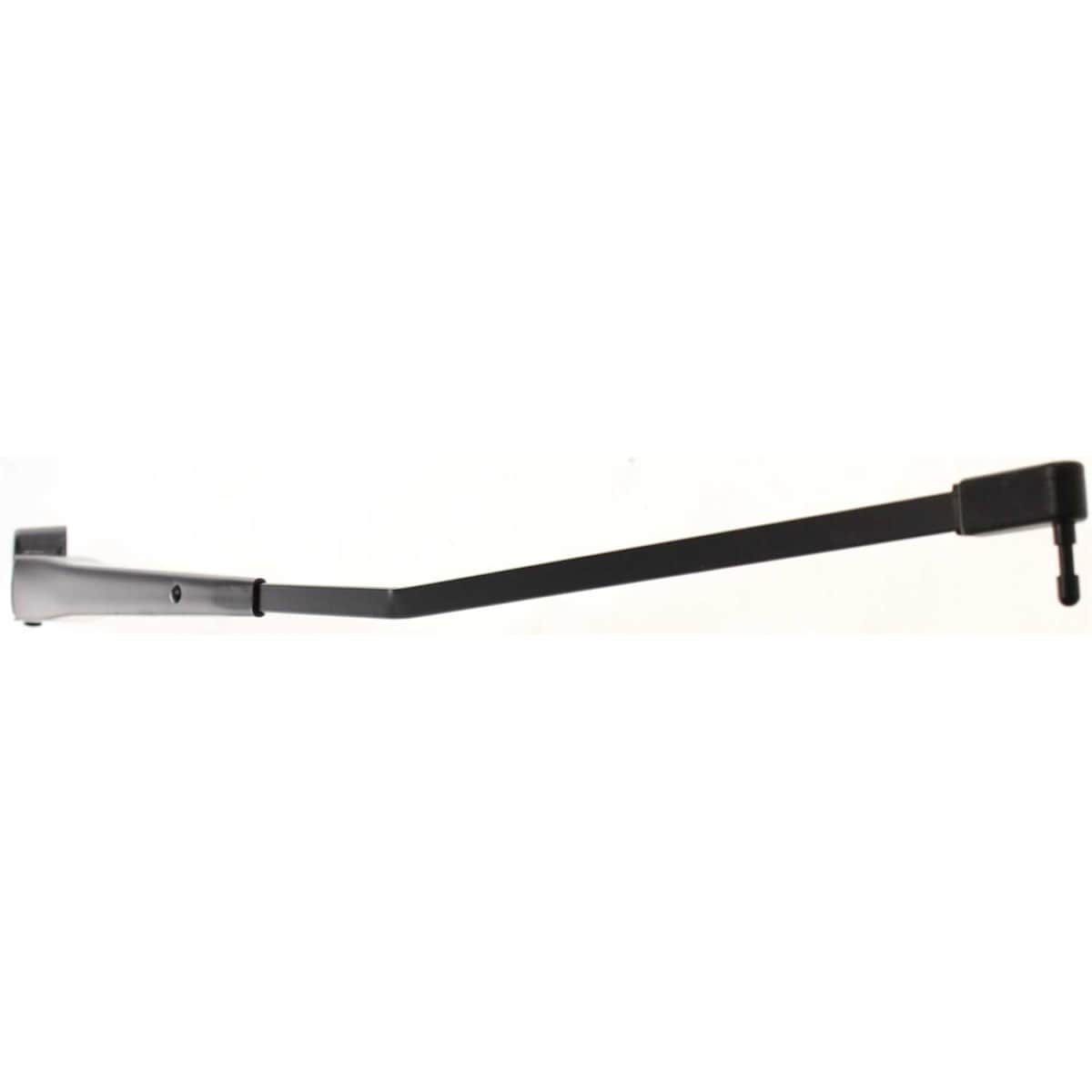 Replacement Wiper Arm Front, Driver and Passenger Side, Black, Steel
