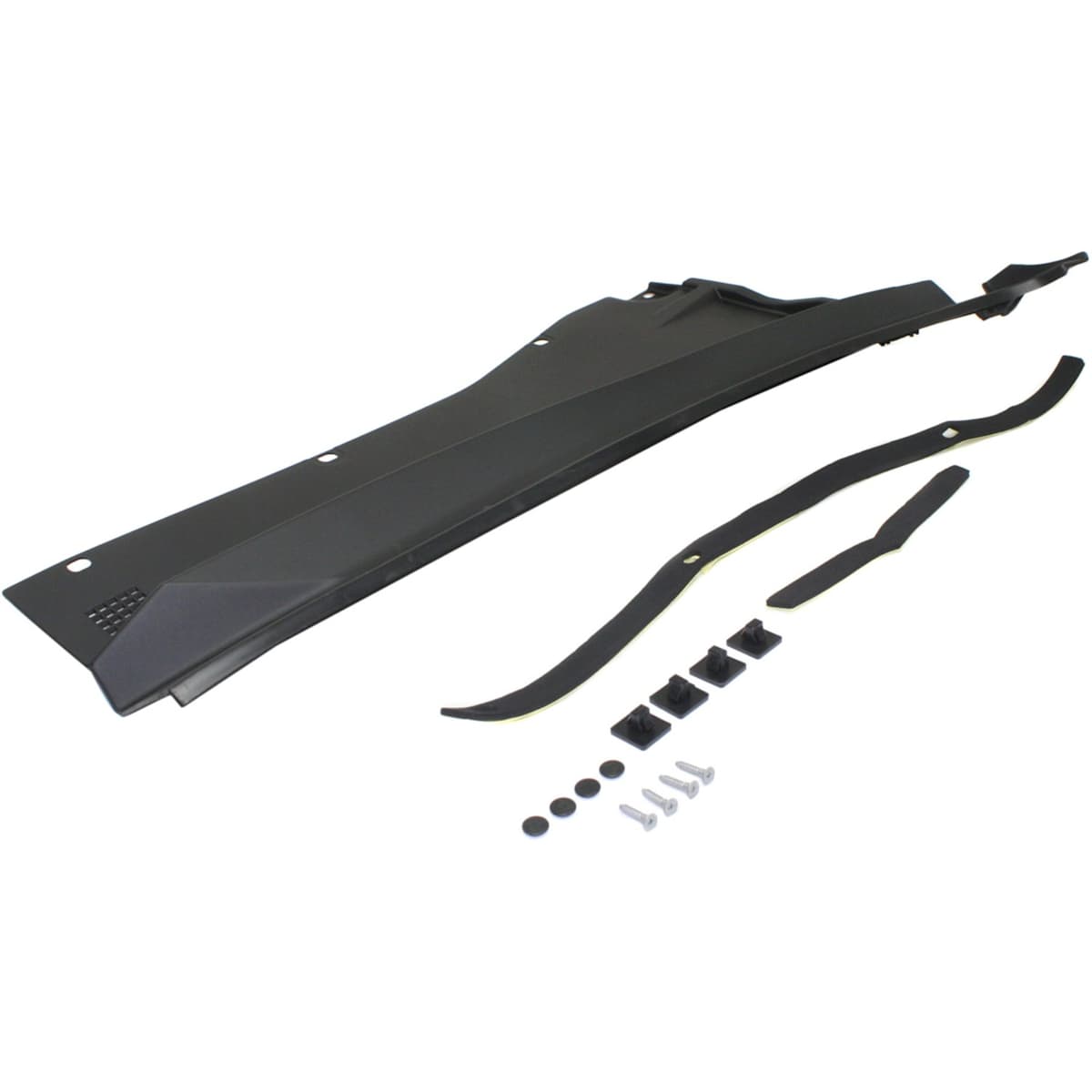 Replacement Wiper Cowl Grille Black, Direct Fit SETREPF400301