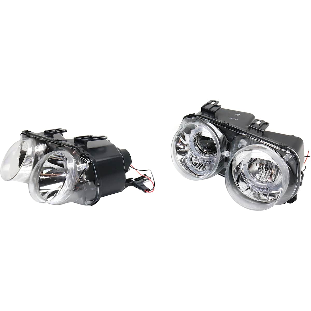 JC Whitney® Driver and Passenger Side Headlight, With bulb(s