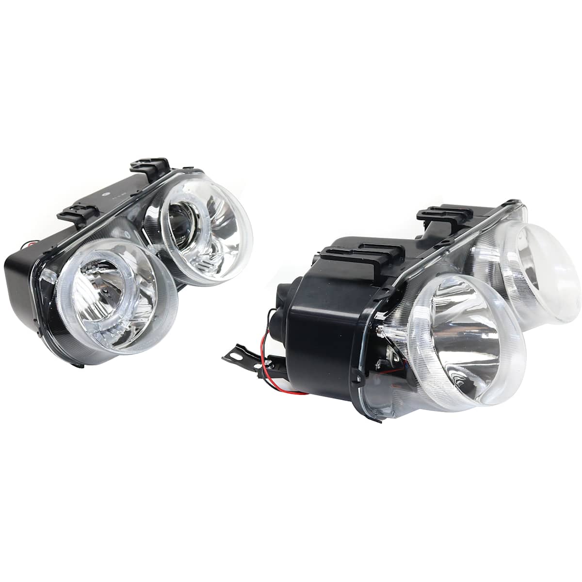 JC Whitney® Driver and Passenger Side Headlight, With bulb(s
