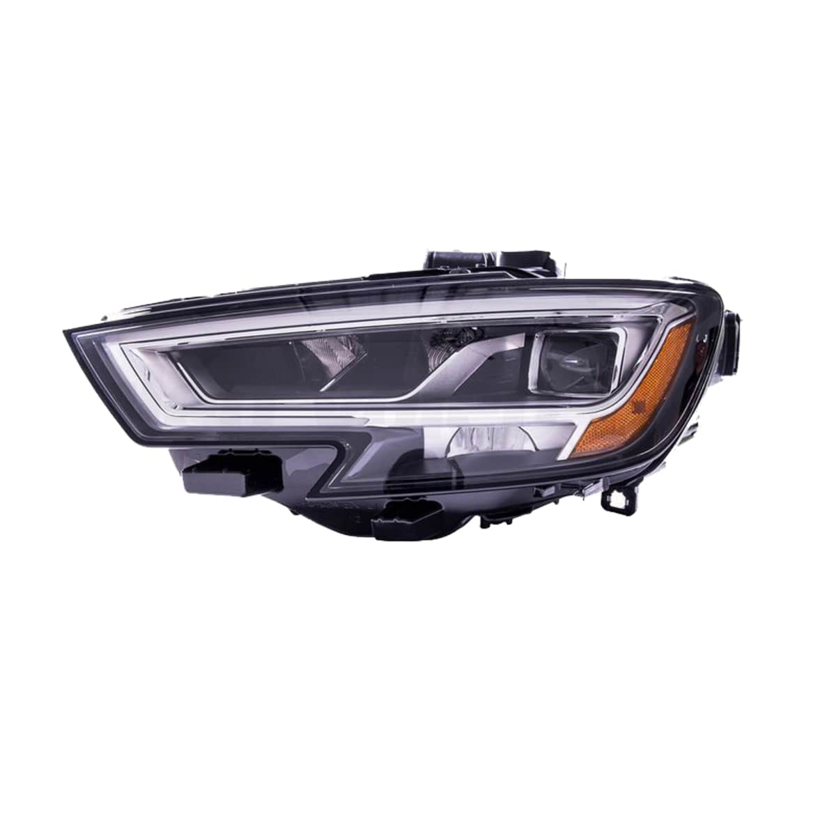 Clear & Amber Lens LED Headlights