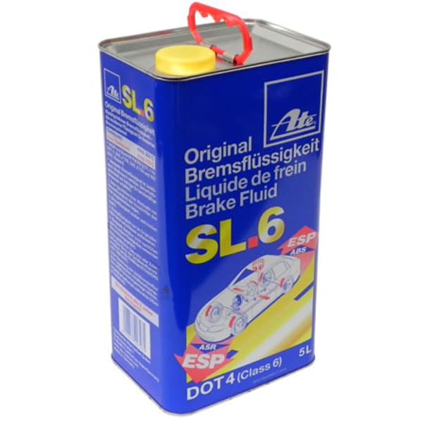 Ate SL.6 DOT 4 Low Viscosity Brake Fluid, 1 Liter