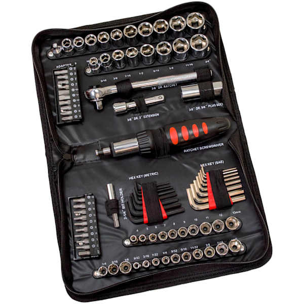 Great Neck® HM85 85 Piece Ratchet and Socket Set