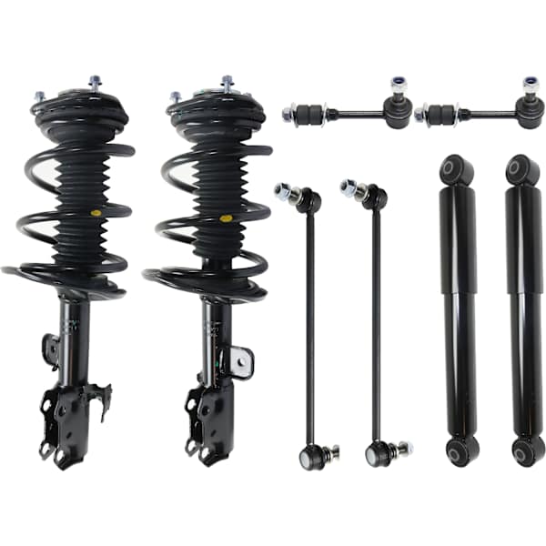 TrueDrive Front and Rear Suspension Kit, includes Shock Absorbers