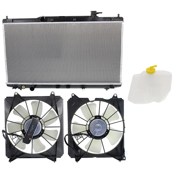 Replacement Radiator Kit, 3.5L Engine, includes Coolant Reservoir and Cooling Fan Assemblies KIT