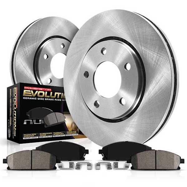 Power Stop EBR1697 Stock Replacement Rear OE Brake Rotor Power Stop EBR1697 Stock Replacement Rear OE Brake Rotor